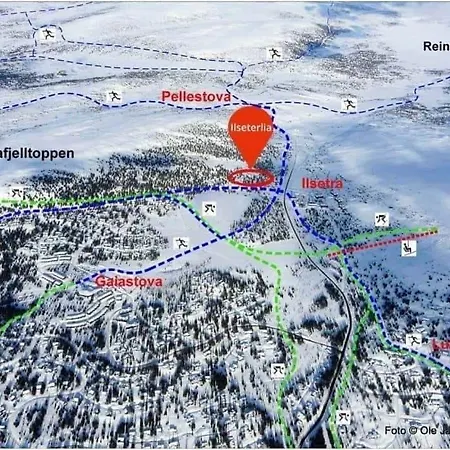 Hafjelltoppen アパート